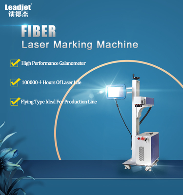 30w Fiber Laser Marking Machine Printer No Consumables For Batch Number / Barcode