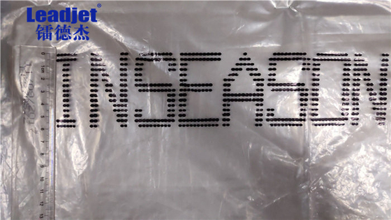 A100 Plastic Bag Inkjet Printer For Industrial Marking With 7 DOTS Printhead