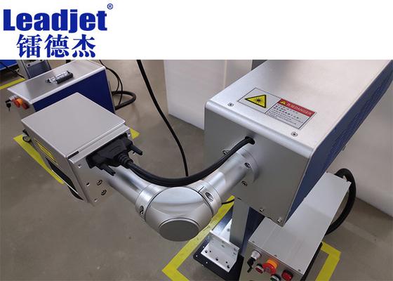 C-T30 90 degree angle  Printhead Co2 Laser Printing Machine , Flying Fiber Laser Marking Machine