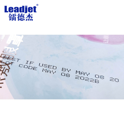 V680 Continuous Leadjet Inkjet Printer For Various Irregular Packaging 280m Per Min