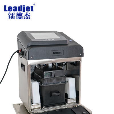 V680 Batch Number Barcode Expiry Date Continuous Inkjet Printer Machine 1.5-20mm 1-3 Lines