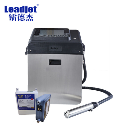 1-4 Lines V680 Industrial Inkjet Barcode Printers 1.5-20mm Logo Inkjet Printer With High Adhesion Ink