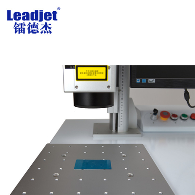 Air Cooled 20W 30W Fiber Laser Marking Machine For Metal PVC PE