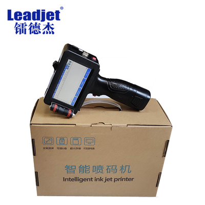 Leadjet Industrial Expiry Date Inkjet Coding Machine Portable DC16.8V With Fast Dry Ink ODM