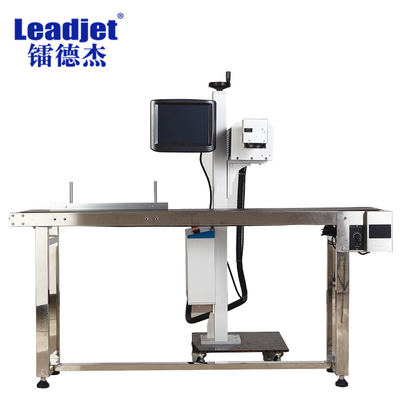 30W CO2 Laser Marking Machine / Fly Laser Marking Machine For Printing Irregular Object
