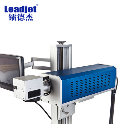 Touch Screen Flying Co2 Laser Marking Machine 30W For Hard Plastic Tube