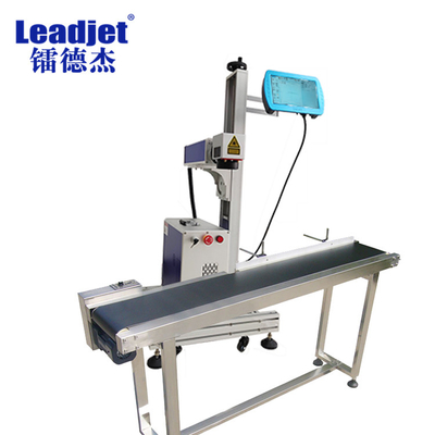 Industrial 20w Fiber Laser Engraving Machine , 1kVA Pvc Pipe Inkjet Printing Machine