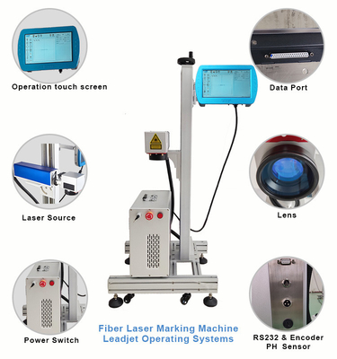 30W Fiber Laser Marking Machine Industrial For Print Nonmetal