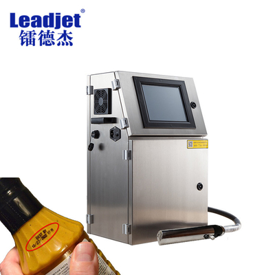 S610 Expiry Date And Batch Number Printing Machine , Leadjet Inkjet Printer For Plastic Bags