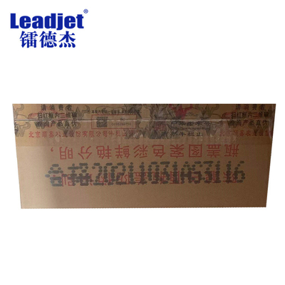 A320 Large Character Leadjet Inkjet Printer DOD 16 Dots With 2 Lines 60mm Font Height