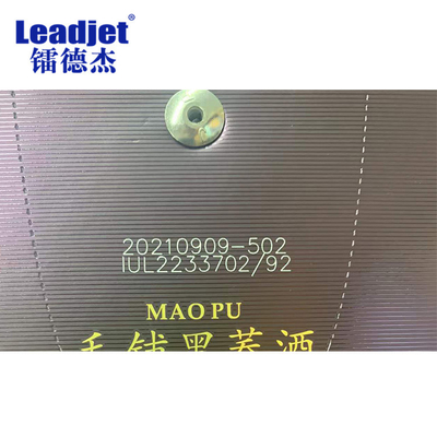 Multilingual Co2 Laser Marking System , Laser Batch Coding Machine 20W 30W