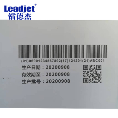 UV6810 Leadjet UV Variable Printing Machine Automatic 54mm Character Height