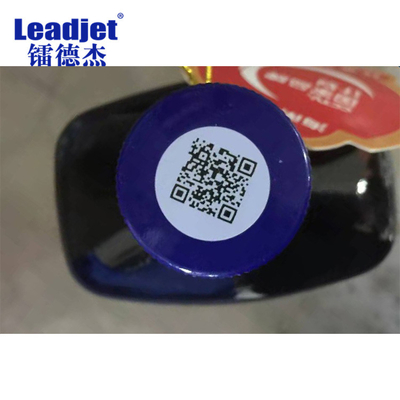 Variable Barcode Or Code Labels Touch Screen Inkjet Printer Industrial Coding Machine With Winder