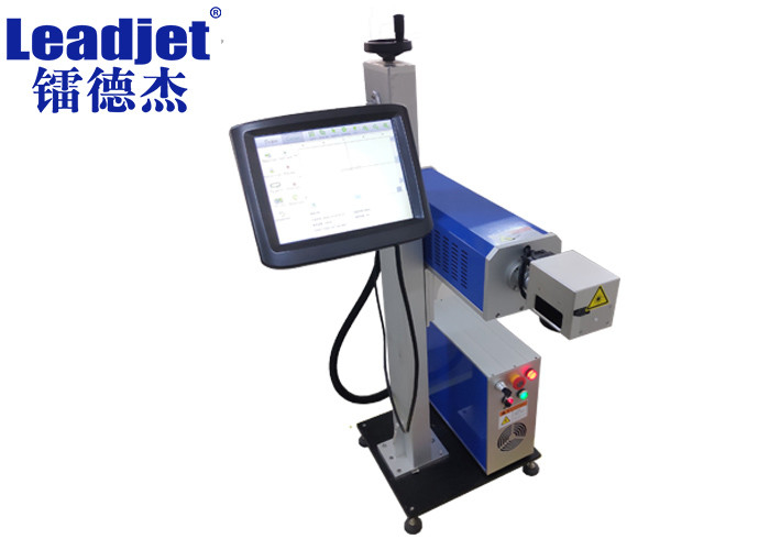 30 Watt Laser Co2 Marking Machine For Expiry Date Air Cooling