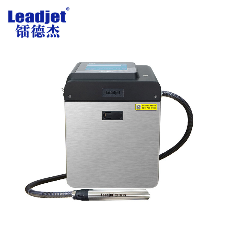 1-4 Lines Industrial Production Date Printer Automatic V680 Inkjet Coding Machine 1-3 Lines fpr Eggs Production Line