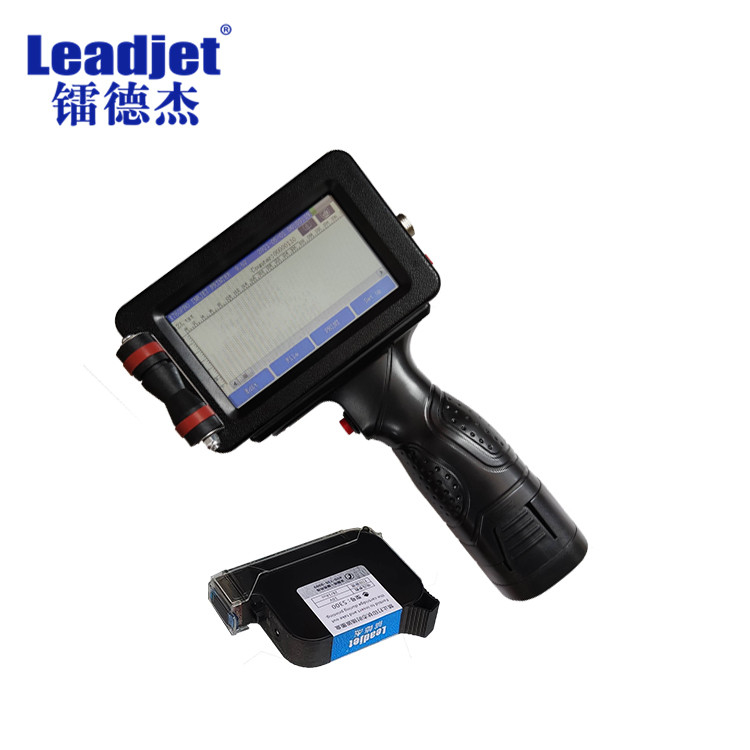 12.7mm Hand Held Expiry Date Coding Machine DC16.8V With 4 Lines Information