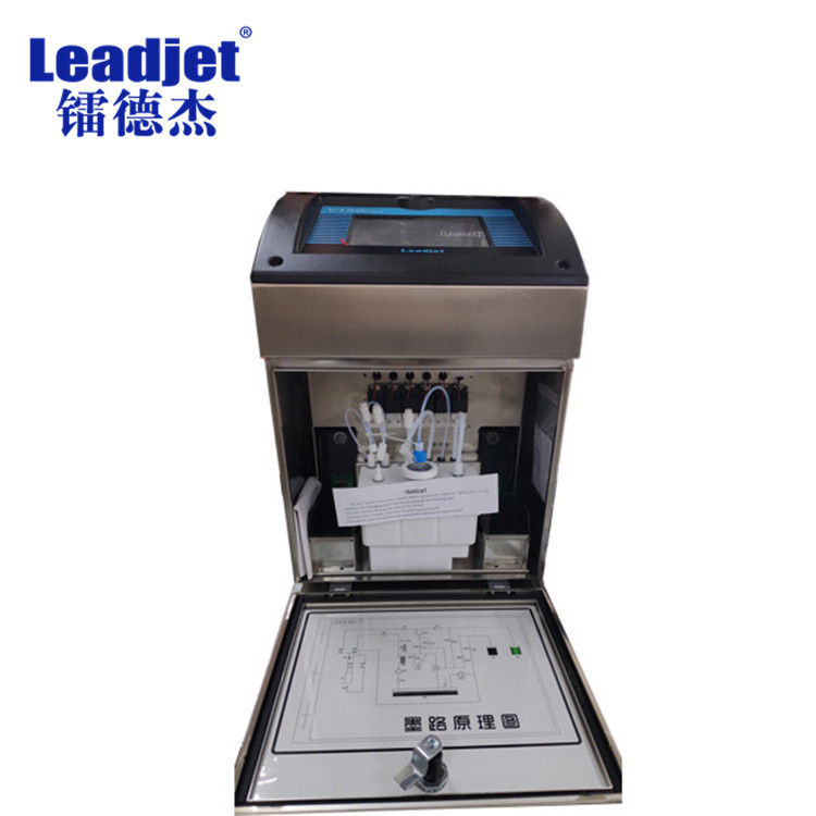 380V 50HZ Industrial Continuous Inkjet Printers 100W CE ISO Certificate