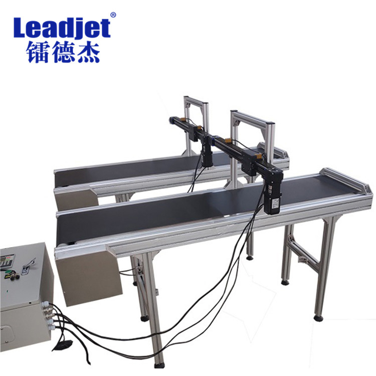 Stainless Steel Flat Belt Conveyor 200mm Width Automatic For Eggs Transmitting
